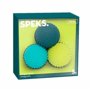 SPEKS ODDS SOFT SILICONE FIDGET MAGNETS DOTS GREEN