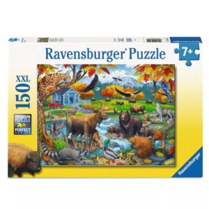 RAVENSBURGER 150 PIECES WILDLIFE GATHERING
