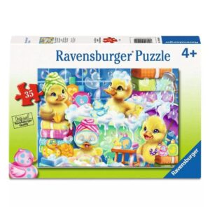 RAVENSBURGER 35 PIECES SCRUB A DUB DUCKIES