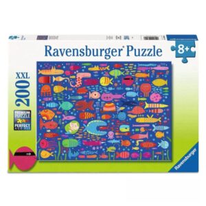 RAVENSBURGER 200 PIECE FUNNY FISH FRIENDS