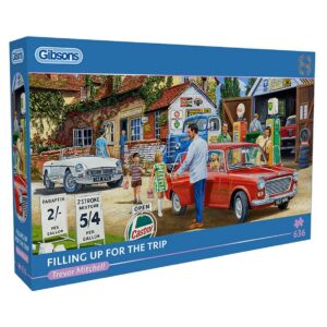 GIBSONS 636 PIECE FILLING UP FOR A TRIP