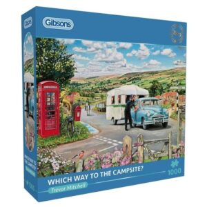 GIBSONS 1000 PIECE WHICH WAY TO THE CAMPSITE?