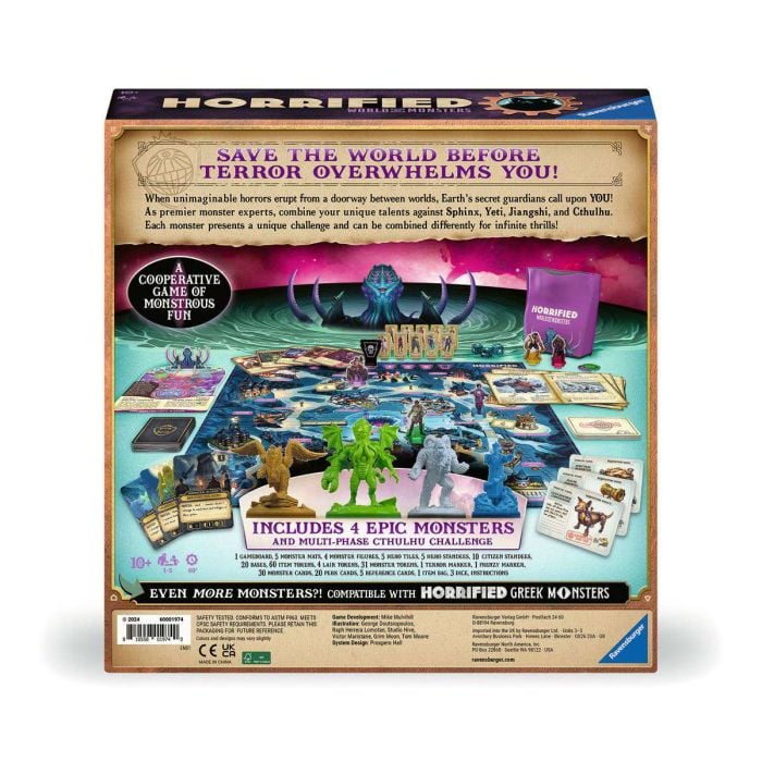 RAVENSBURGER HORRIFIED WORLD OF MONSTERS GAME - Image 3