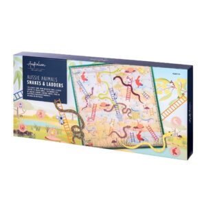 AUSSIE ANIMALS SNAKES AND LADDERS