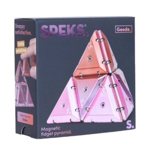 SPEKS PYRAMID CHROME PINK