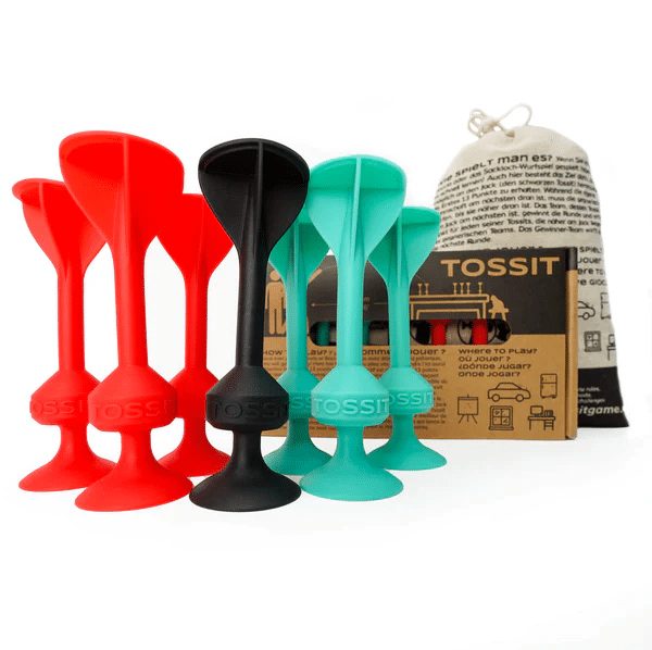 TOSSIT - STARTER PACK (7 PIECE) - RED/GREEN