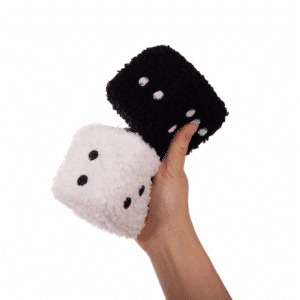 FLUFFY DICE STRESS BALL