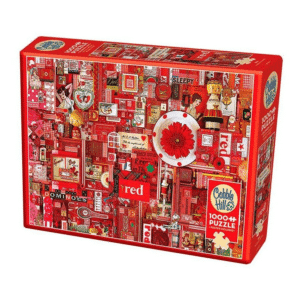 COBBLE HILL 1000 PIECE RAINBOW RED