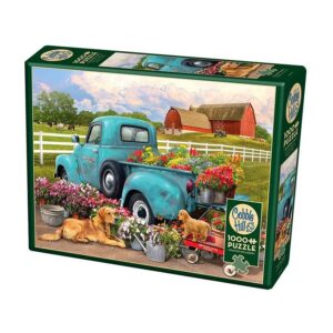 COBBLE HILL 1000 PIECE FLOWER TRUCK