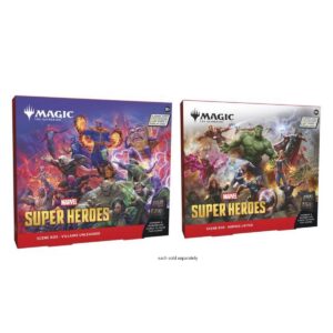 MAGIC THE GATHERING MARVEL SUPER HEROES SCENE BOX
