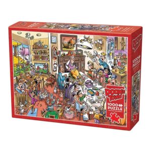 COBBLE HILL 1000 PIECE DOODLETOWN THANKSGIVING