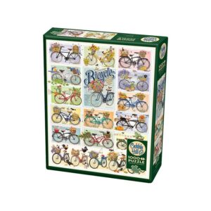 COBBLE HILL 1000 PIECE BICYCLES