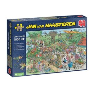 JUMBO 1000 PIECE JAN VAN HAASTEREN BIG GARDEN BIRDWATCH