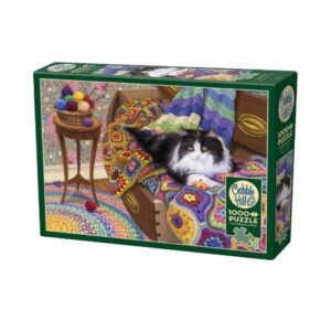 COBBLE HILL 1000 PIECE COMFY CAT