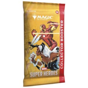 MAGIC THE GATHERING MARVEL SUPER HEROES COLLECTOR BOOSTER