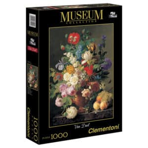 CLEMENTONI 1000 PIECE MUSEUM BOWL OF FLOWERS