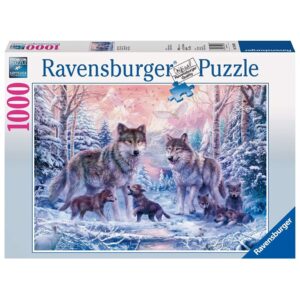 RAVENSBURGER 1000 PIECE ARCTIC WOLVES