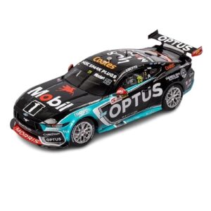 AUTHENTIC 1:18 MOBIL 1 OPTUS FORD MUSTANG GT WINNER 2025 TAUPŌ SUPER 440 R9 #25 MOSTERT (ACD18F25D)