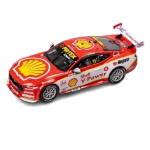 AUTHENTIC 1:43 SHELL V-POWER FORD MUSTANG GT 2024 TAUPŌ SUPER400 #11 DE PASQUALE (ACD43F24A)