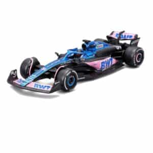 BBURAGO 1:43 F1 ALPINE A523 2023 #31 OCON IN ACRYLIC CASE (#38073O)