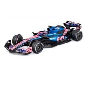 BBURAGO 1:43 F1 ALPINE A525 2025 #43 COLAPINTO IN ACRYLIC CASE (#38258C)