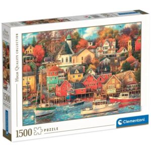 CLEMENTONI 1500 PIECE GOOD TIME HARBOR