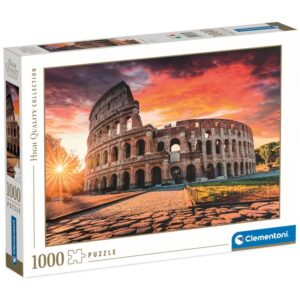CLEMENTONI 1000 PIECE ROMAN SUNSET COLOSSEUM (39822)