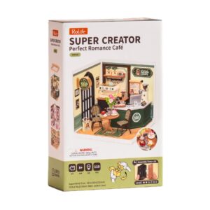 ROBOTIME DIY PLASTIC SUPERSTORE PERFECT ROMANCE CAFE