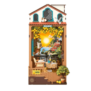 ROBOTIME DIY BOOKENDS KIT SUNSET ISLE