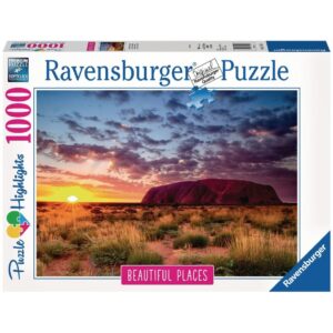 RAVENSBURGER 1000 PIECE AYERS ROCK ULURU