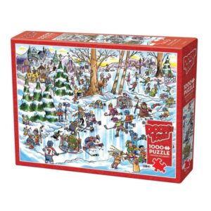 COBBLE HILL 1000 PIECE HOCKEY TOWN
