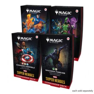 MAGIC THE GATHERING MARVEL SUPER HEROES COMMANDER DECK
