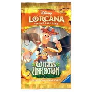 DISNEY LORCANA S12 WILDS UNKNOWN BOOSTER PACK