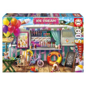 EDUCA 500 PIECE ICE CREAM VAN