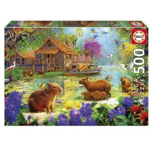 EDUCA 500 PIECE CAPYBARA VILLAGE