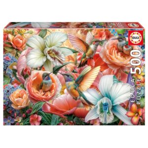 EDUCA 500 PIECE HUMMINGBIRD GARDEN