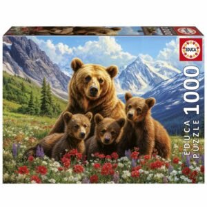 EDUCA 1000 PIECE GRIZZLY BEARS IN CANADA