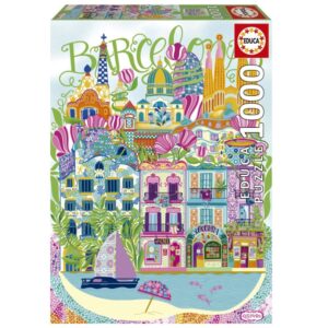 EDUCA 1000 PIECE BARCELONA BY CAR PINTOS