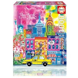 EDUCA 1000 PIECE NEW YORK BY CAR PINTOS