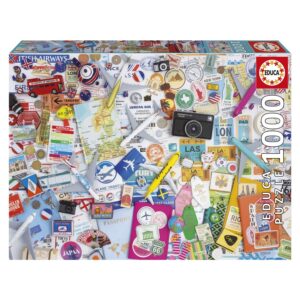 EDUCA 1000 PIECE TRAVEL COLLAGE