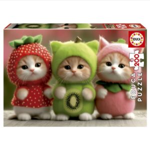 EDUCA 200 PIECE FRUITIE KITTIES