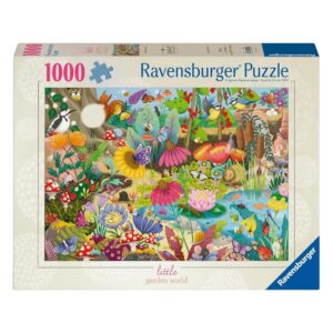 RAVENSBURGER 1000 PIECE LITTLE GARDEN WORLD