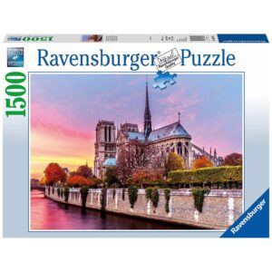 RAVENSBURGER 1500 PIECE PICTURESQUE NOTRE DAME