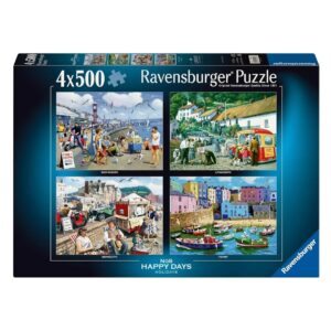 RAVENSBURGER 4x500 PIECE HAPPY DAYS NO 8 HOLIDAYS