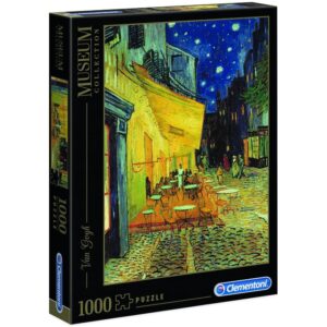 CLEMENTONI 1000 PIECE MUSEUM VAN GOGH CAFE TERRACE AT NIGHT