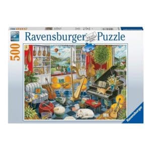 RAVENSBURGER 500 PIECE THE MUSIC ROOM