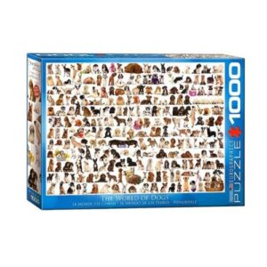 EUROGRAPHICS 1000 PIECE WORLD OF DOGS