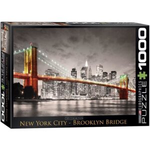 EUROGRAPHICS 1000 PIECE NEW YORK BROOKYN BRIDGE