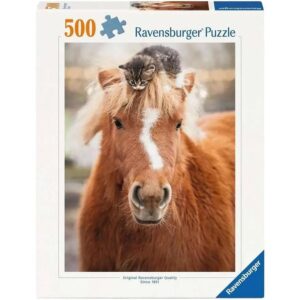RAVENSBURGER 500 PIECE THE LITTLE RIDER