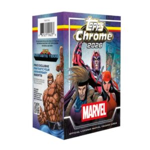 TOPPS 2026 CHROME MARVEL COMICS VALUE BOX